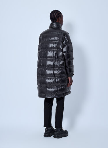 Moncler Grenoble Rochelairs Hooded Long Down Jacket Black mog0265007