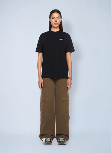 Arrow Glass Flower Regular Logo T-Shirt Off-White Arrow Glass Flower Regular Logo T-Shirt Black ofw0262035