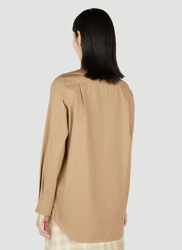 Burberry 파올라 라벨 셔츠 카멜 bur0252009