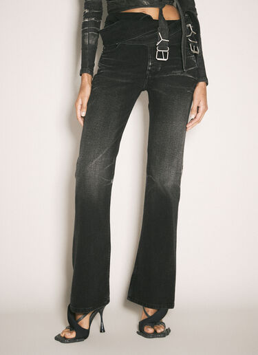 Y/Project Wrap-Belt Jeans Black ypr0258003
