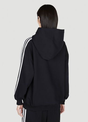 Balenciaga x adidas Logo Zip Hooded Sweatshirt Black axb0251012