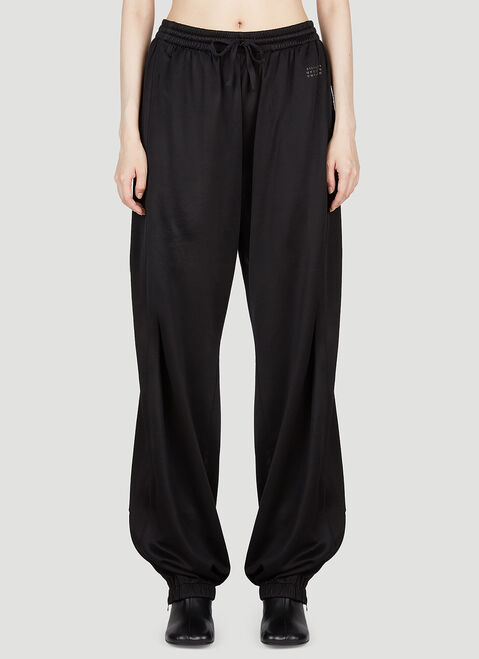 MM6 Maison Margiela Zip Track Pants Blue mmm0253017