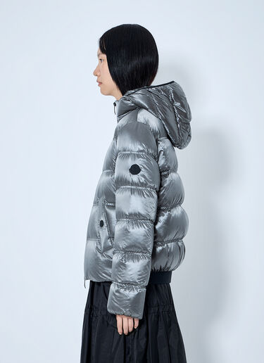 LN-CC® - Moncler: Sensation Short Down Jacket - Dark Grey Moncler Sensation Short Down Jacket Dark Grey mon0265066