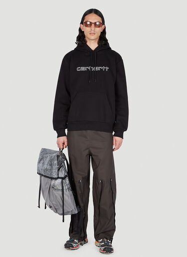 Carhartt WIP 엘지 후드 스웨트셔츠 블랙 wip0151026
