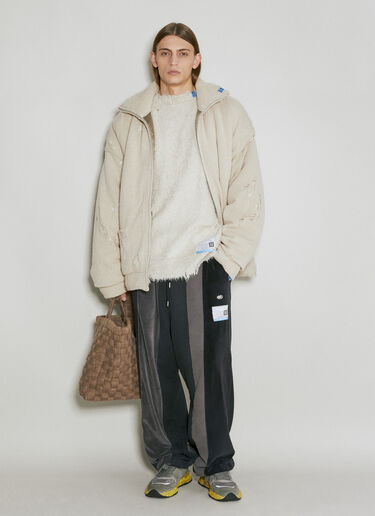バーティカルスイッチングパンツ Maison Mihara Yasuhiro バーティカルスイッチングパンツ ブラック mmy0154003