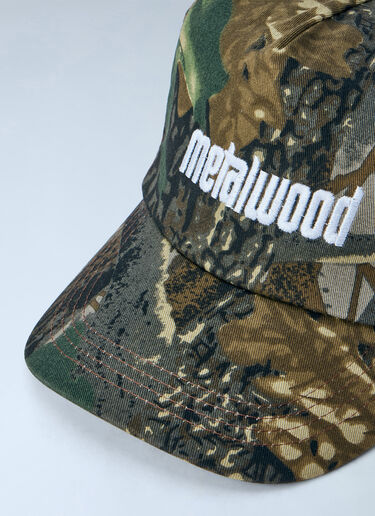 LN-CC® - Metalwood: Metal Logo 5-Panel Hat - Green Metalwood Metal Logo 5-Panel Hat Green met0166004