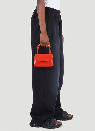 Mini Patent Shoulder Bag BY FAR Mini Patent Shoulder Bag Red byf0245017