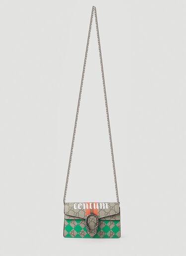 Gucci Dionysus Printed Super Mini Shoulder Bag Beige guc0247342