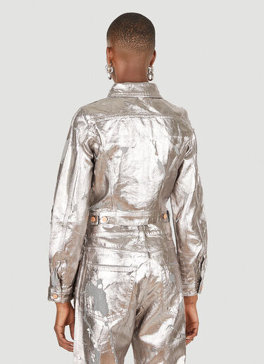 Diesel De-Slimmy Metallic Jacket Silver dsl0249017