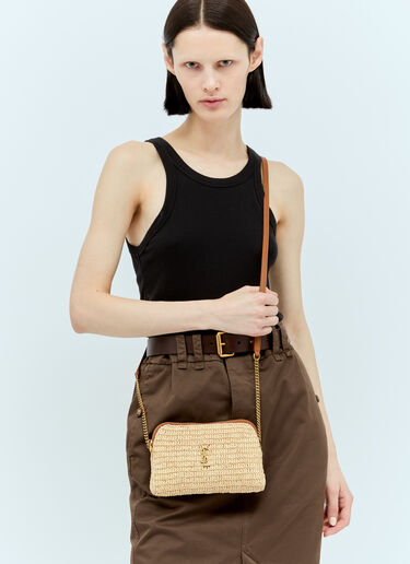 Saint Laurent Gabby 拉链小包 米色 sla0255097