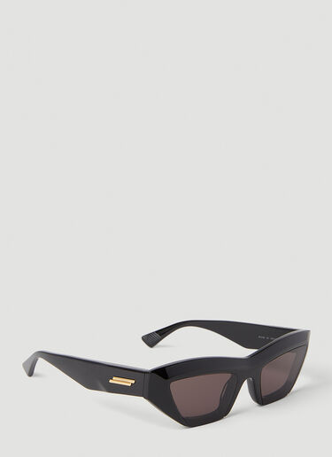 Bottega Veneta Angle 猫眼形太阳镜 黑色 bov0251136