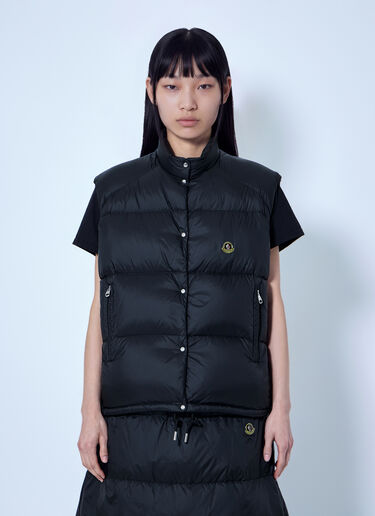 Moncler RE/ICONS Tibb 可翻转羽绒背心 黑色 mon0266058