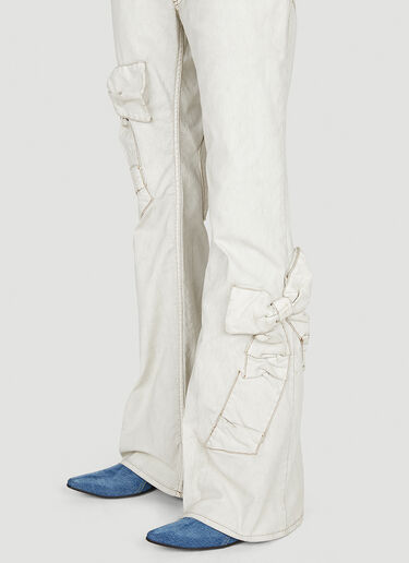 Acne Studios Bow Jeans White acn0252056