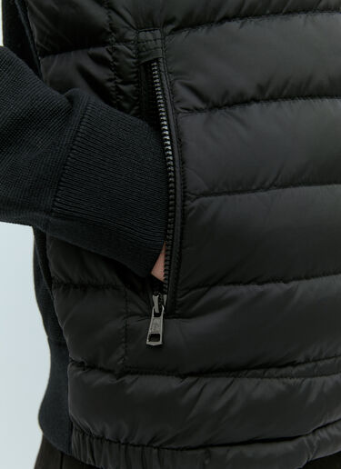 Moncler 衬垫拉链开衫 黑色 mon0157025