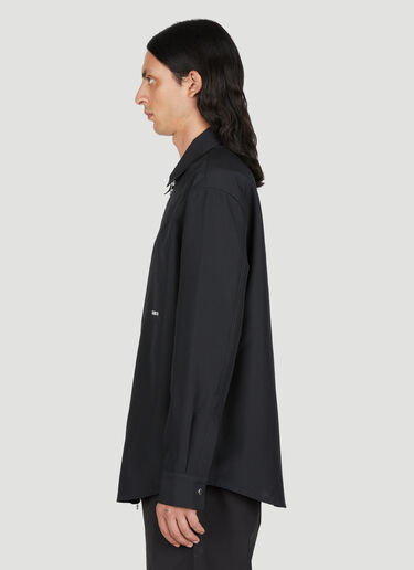 Ian Zip-Up Shirt OAMC Ian Zip-Up Shirt Black oam0154009