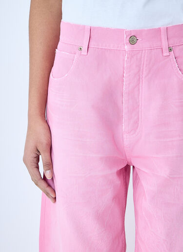 Balenciaga Loose Denim Jeans Pink bal0259064