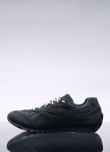 Bottega Veneta Orbit 皮革运动鞋 灰色 bov0158011