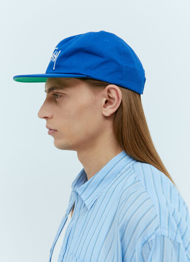 Stüssy 基本款后扣带棒球帽 蓝色 sts0153016
