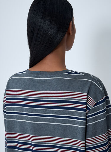 Miu Miu Logo Motif Top Blue miu0263011