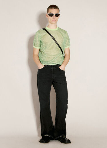 Martine Rose Granny T-Shirt Green mtr0156014