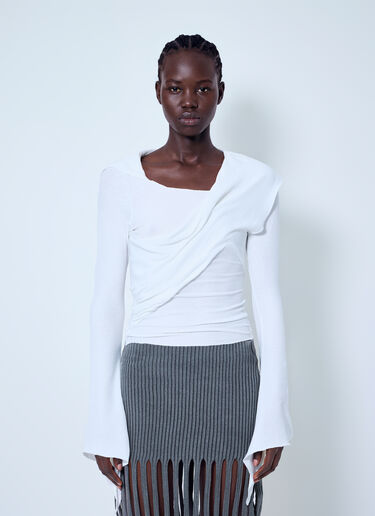 LN-CC® - LUEDER: Warriess Long Sleeve - White LUEDER Warriess Long Sleeve White ldr0266002