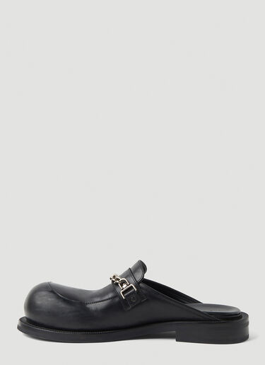 Martine Rose Bulb Toe Chain Mules Black mtr0152015