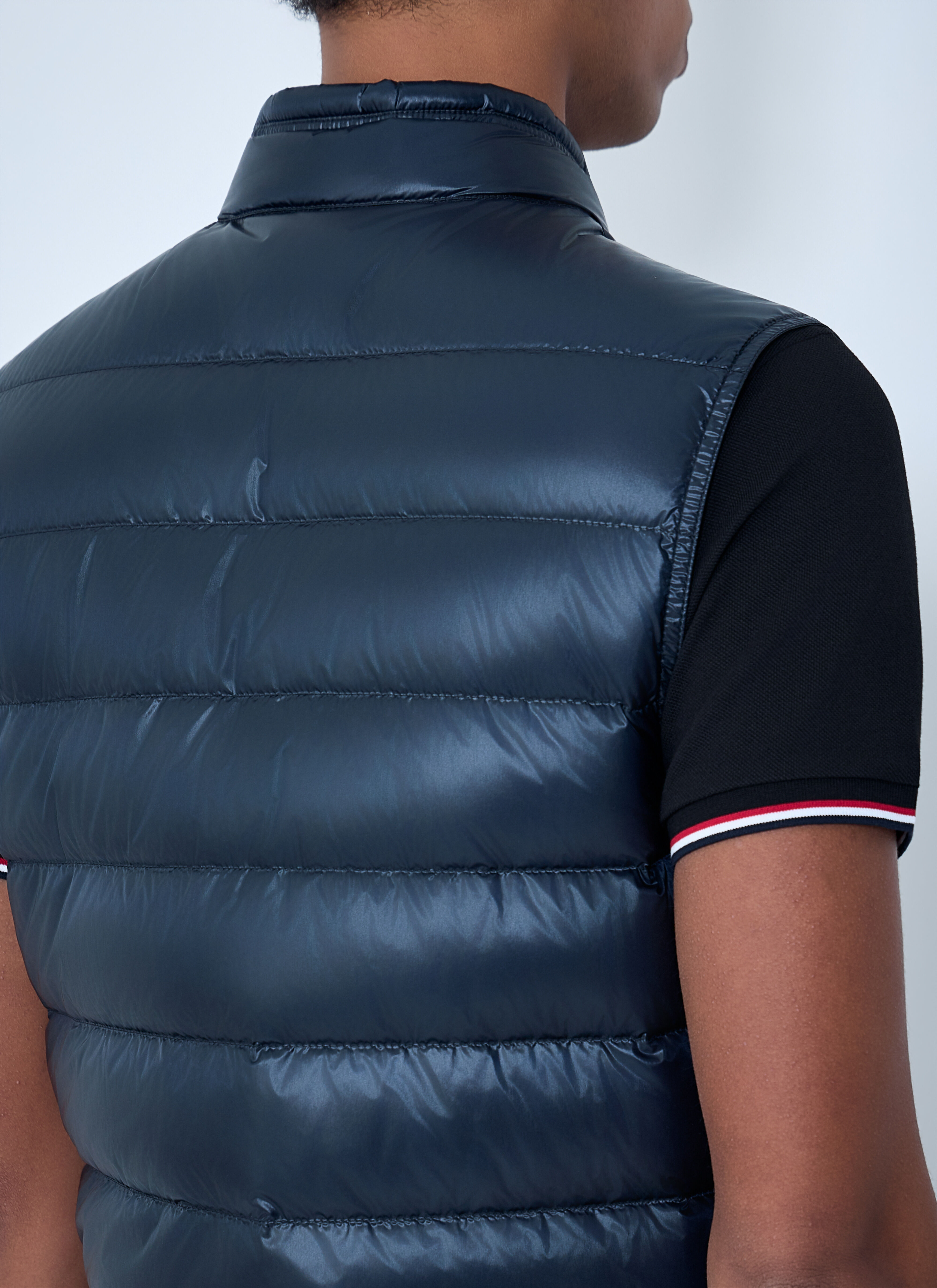 Moncler Men's' Gui Gilet in Navy | LN-CC®