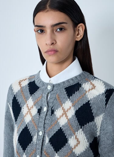 Cashmere Cardigan Prada Cashmere Cardigan Grey pra0262062