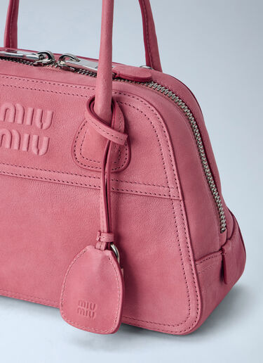 LN-CC® - Miu Miu: Nappa Vivant Handbag - Pink Miu Miu Nappa Vivant Handbag Pink miu0266028