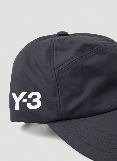 Y-3 Logo Print Baseball Cap Black yyy0349024