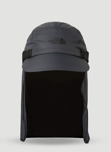 The North Face Off Mtn Essentials Flyweight 五片式遮阳帽 黑色 tno0247035
