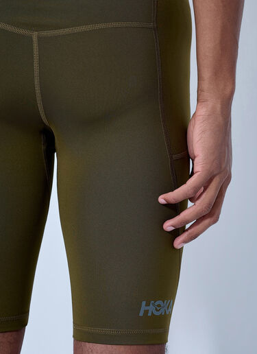 HOKA Novafly Half Tight Shorts Green hok0165036