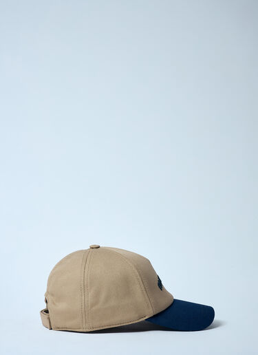 Miu Miu Drill Baseball Cap Beige miu0259040