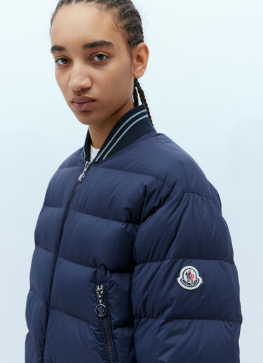 Moncler Argo Bomber Jacket Navy mon0255018