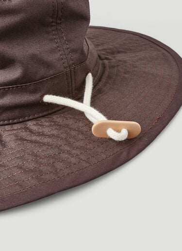 Jil Sander+ Parachute Bucket Hat Dark Brown jsp0149014