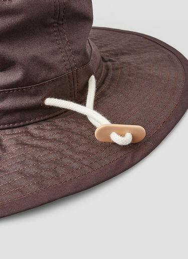 Parachute Bucket Hat Jil Sander+ Parachute Bucket Hat Dark Brown jsp0149014