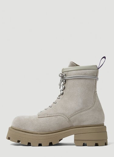 Eytys Michigan Lace Up Boots Grey eyt0349051