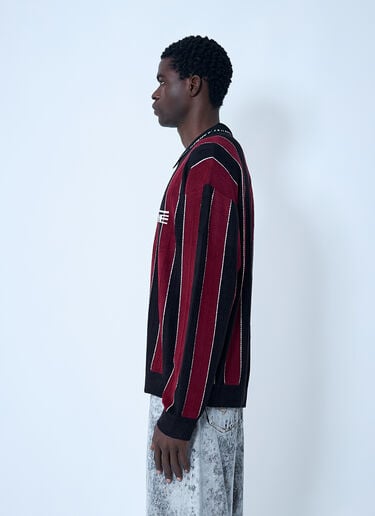 로고 모티프 폴로 셔츠 Martine Rose 로고 모티프 폴로 셔츠 블랙 mtr0162005