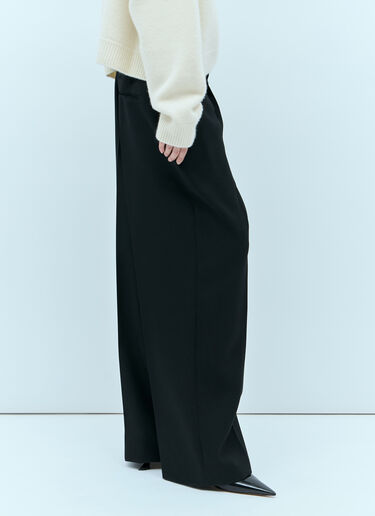 The Row Roan Wool Pants Black row0255008