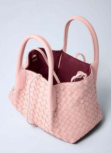 Bottega Veneta 스몰 피나코테카 핸드백 핑크 bov0260018
