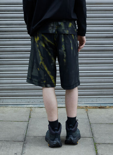 Massimo Osti Studio 迷彩百慕大短裤  黑色 mao0158021
