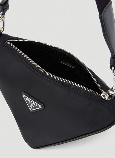 Prada Traingle Shoulder Bag Black pra0254033