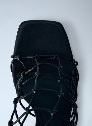 Rick Owens Web Cantilever 8 Sandals Black ric0265037