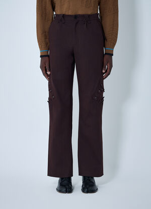 Kiko Kostadinov Estike Pants Brown kko0162001