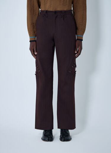 Kiko Kostadinov Estike Pants Brown kko0162001
