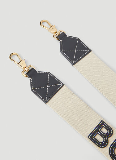 Burberry Logo Appliqué Bag Strap Natural bur0249042