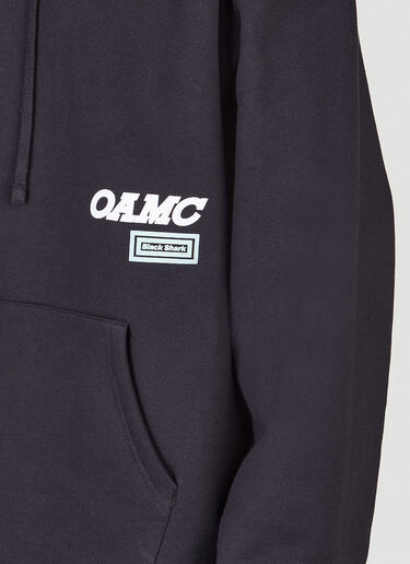 OAMC Whirl Hooded Sweatshirt Black oam0150010