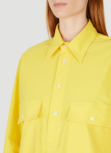 Plan C Pockets Shirt Yellow plc0247011