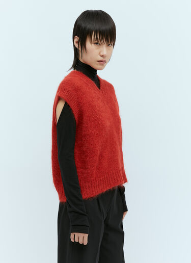 Rejina Pyo Spencer Knit Vest Red rej0254001