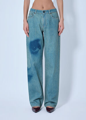 Jean Paul Gaultier Wide-Leg Denim Trousers Blue jpg0266017